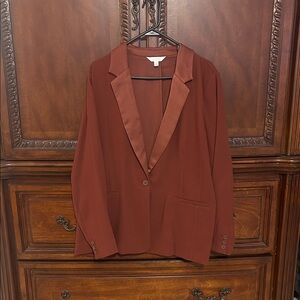 LC Lauren Conrad Rich Brown Blazer